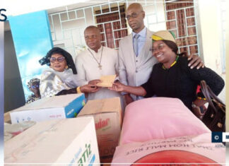 Des denrées alimentaires en appui à la célébration de la Fête patronale à Tambacounda